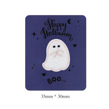 Little Ghost Embroidered Patches - Multiple Designs Available - CheerCove