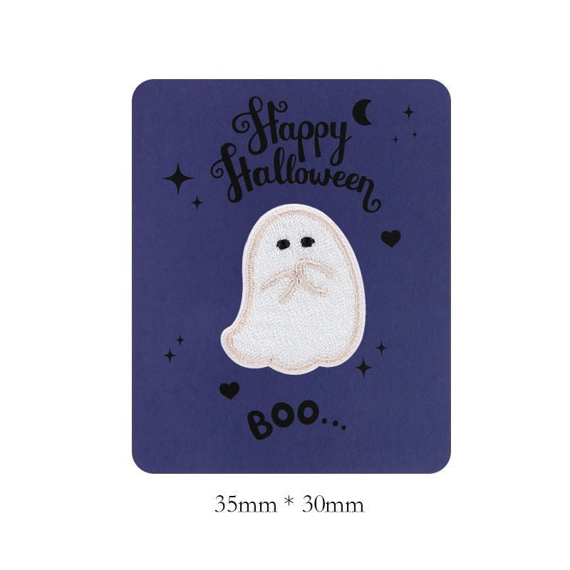 Little Ghost Embroidered Patches - Multiple Designs Available - CheerCove