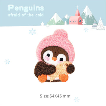 Penguin Embroidered Patches - Multiple Designs Available - CheerCove