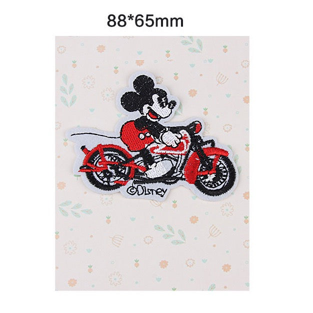 Classic Cartoon Mouse Patches (Iron-On)