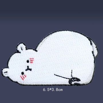 Chic Polar Bear Patches (Stick-On)