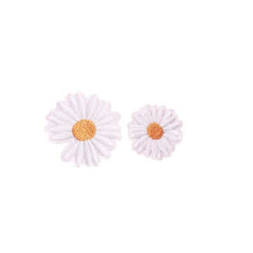 Multicolor Daisy Embroidered Patches - Multiple Designs Available - CheerCove