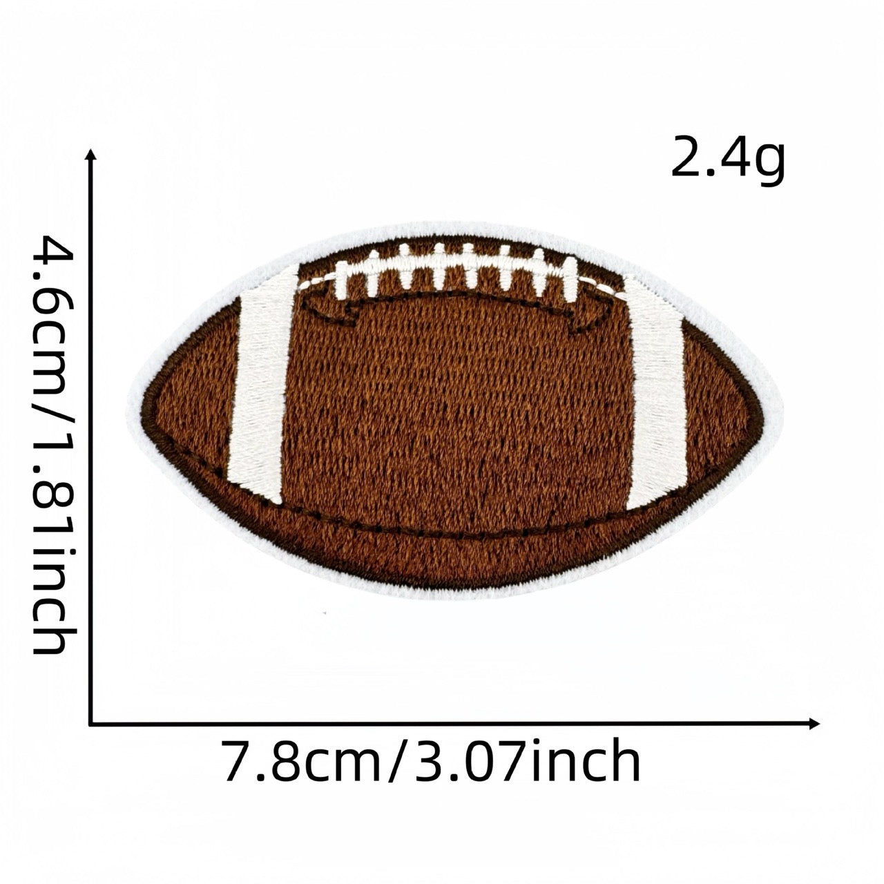 Football ② Patches (Iron-On)
