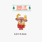 Santa Claus Patches(Stick-On)