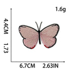 Colorful Butterfly Patches (Iron-On) - CheerCove