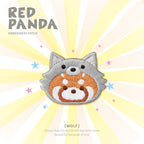 Cute Red Panda in Hat Patch Embroidered Patches - Multiple Designs Available - CheerCove