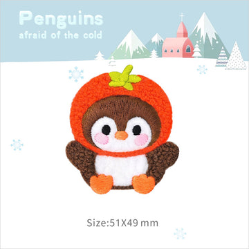 Penguin Embroidered Patches - Multiple Designs Available - CheerCove
