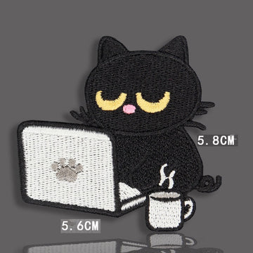 Student Days Cat Patches(Stick-On) - CheerCove