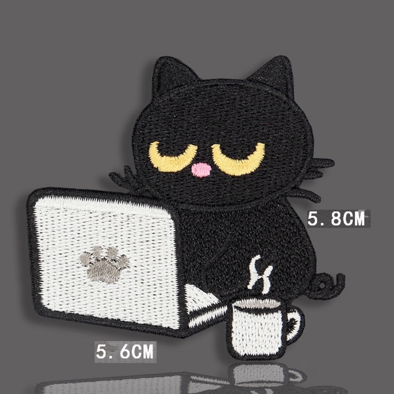 Student Days Cat Patches(Stick-On) - CheerCove