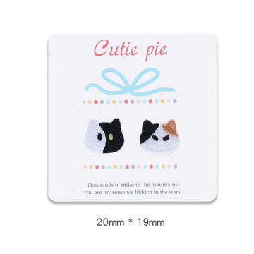 Cutie Cat Embroidered Patches - Multiple Designs Available - CheerCove