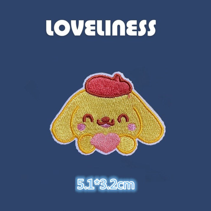 Long-Eared Puppy Patches (Stick-On)