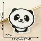 Chubby Panda Embroidered Patches - Multiple Designs Available - CheerCove