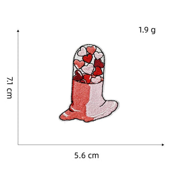 Colorful Doodle Patches (Iron-On)