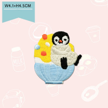 Animals with Desserts Patches(Stick-On)