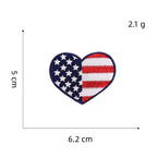 Stars & Stripes ② Patches (Iron-On)