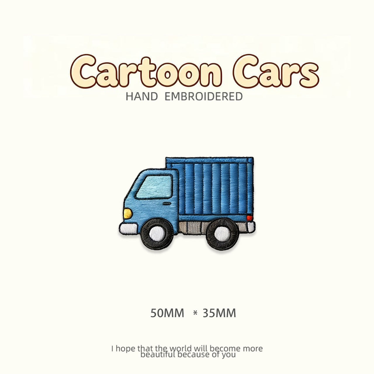Cute Cartoon Vehicle Patches (Stick-On) - CheerCove