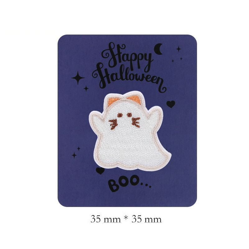 Little Ghost Embroidered Patches - Multiple Designs Available - CheerCove