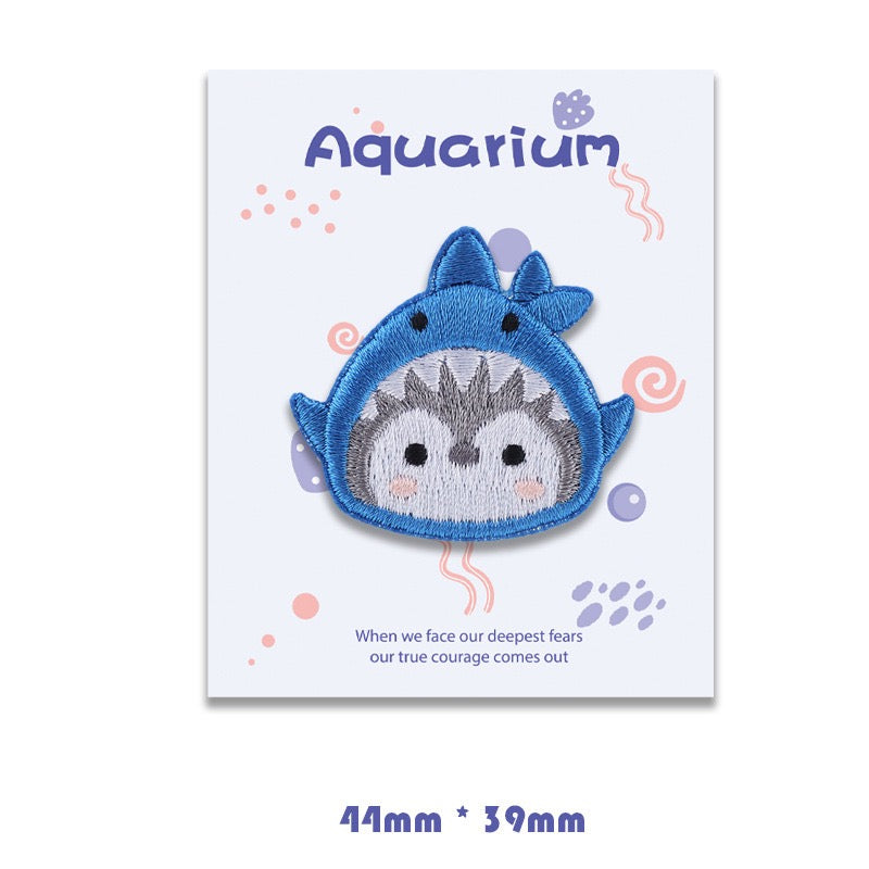 Cute Penguin Embroidered Patches - Multiple Designs Available - CheerCove