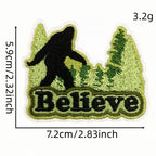 Gorilla ① Patches (Iron-On)