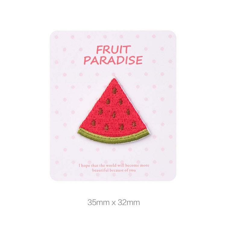 Juicy Fruit Embroidered Patches - Multiple Designs Available - CheerCove