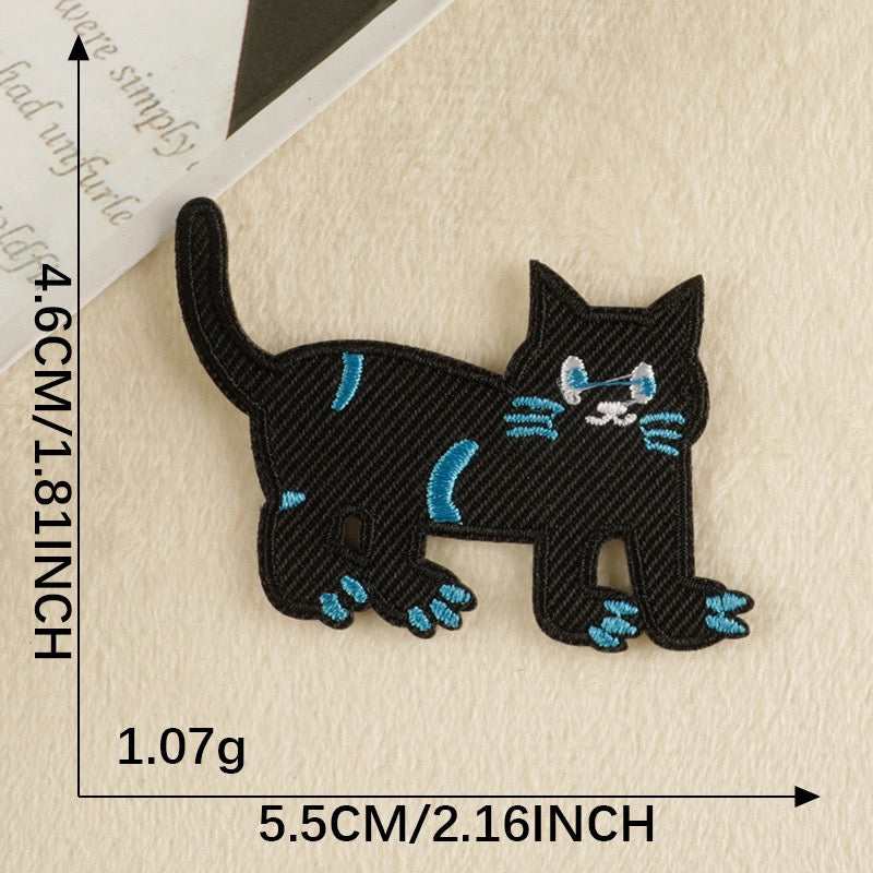 Funny Pet Embroidered Patches ① - Multiple Designs Available - CheerCove