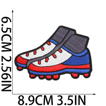 Game Day Football ② Patches (Iron-On) - CheerCove