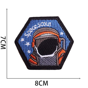 Space Exploration ② Patches (Iron-On)