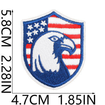 American Memorial Day ② Patches (Iron-On) - CheerCove