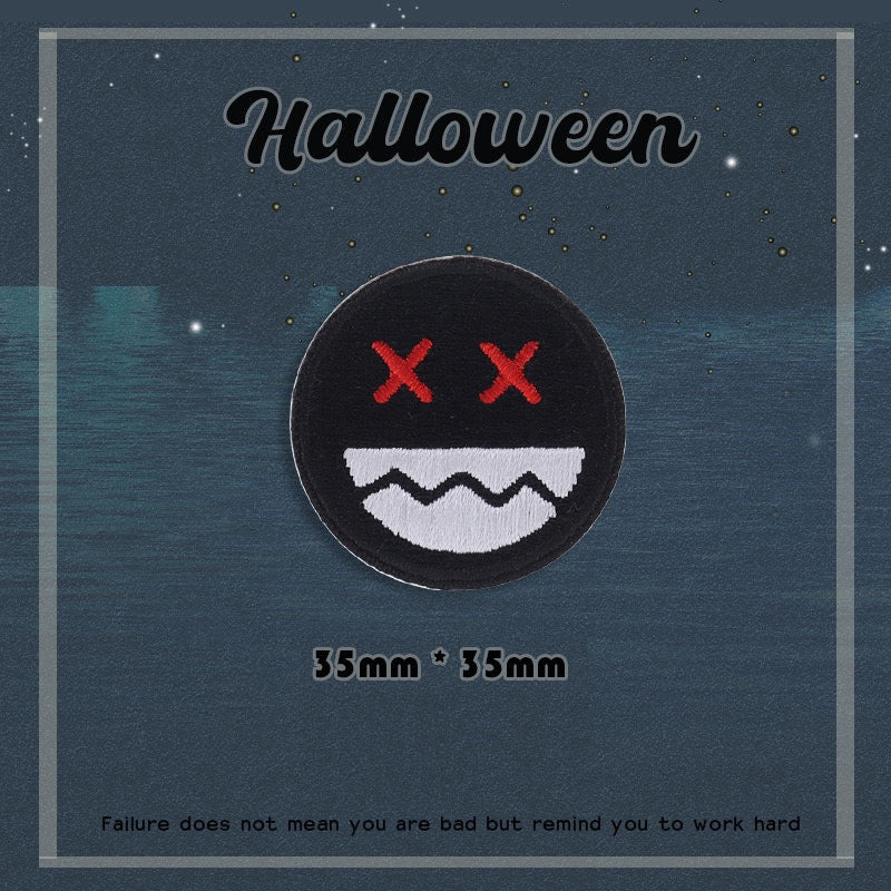 Halloween ② Embroidered Patches - Multiple Designs Available - CheerCove