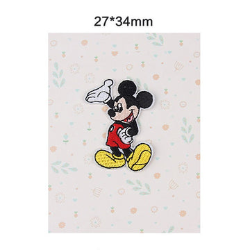 Classic Cartoon Mouse Patches (Iron-On)