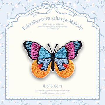 Spring Butterfly Patches (Stick-On) - CheerCove