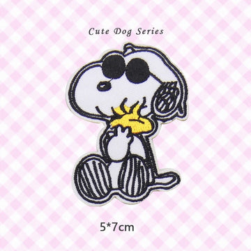 Cute Beagle Dog Patches (Iron-On)