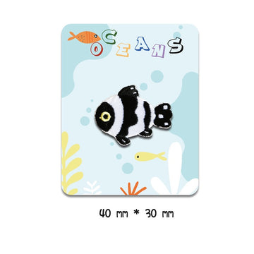 Ocean Animals Embroidered Patches - Multiple Designs Available - CheerCove