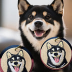 Cute Dog Double-Sided Embroidered Charms  ② - CheerCove