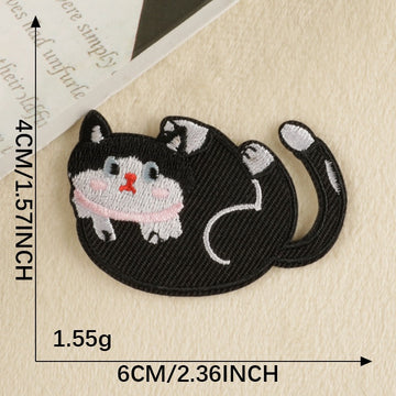 Funny Pet Embroidered Patches ② - Multiple Designs Available - CheerCove