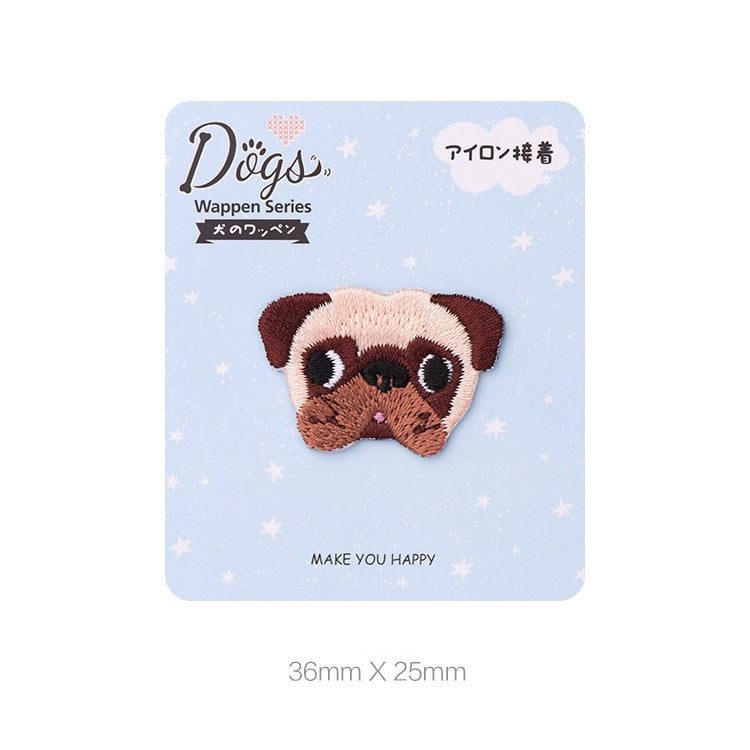 Cute Dog Patches (Iron-On)