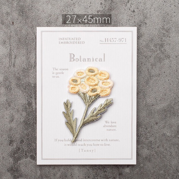 Beautiful flower Patches (Iron-On)