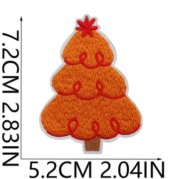 Christmas Tree Patches (Iron-On)