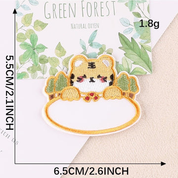 Write-On Name Embroidered Patches ② - Multiple Designs Available - CheerCove