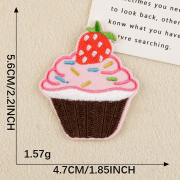 Dessert Embroidered Patches - Multiple Designs Available - CheerCove