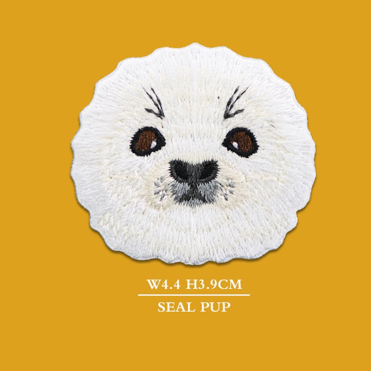 Animal Portrait Patches (Stick-On)