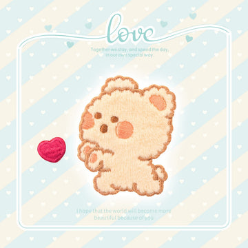 Sweet Dream Rabbit and Bear Embroidered Patches - Multiple Designs Available - CheerCove