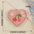 Heart Embroidered Patches ② - Multiple Designs Available - CheerCove