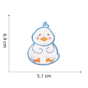 Cartoon Duck Embroidered Patches - Multiple Designs Available - CheerCove