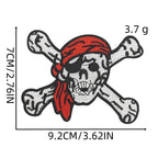 Skull Patches (Iron-On)