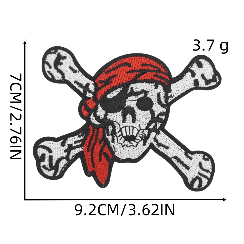 Skull Patches (Iron-On)