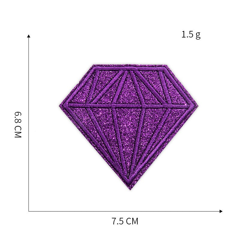 Diamond Patches (Iron-On)