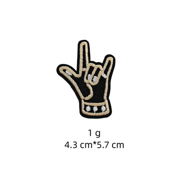 Fashion Girl ② Patches (Iron-On)