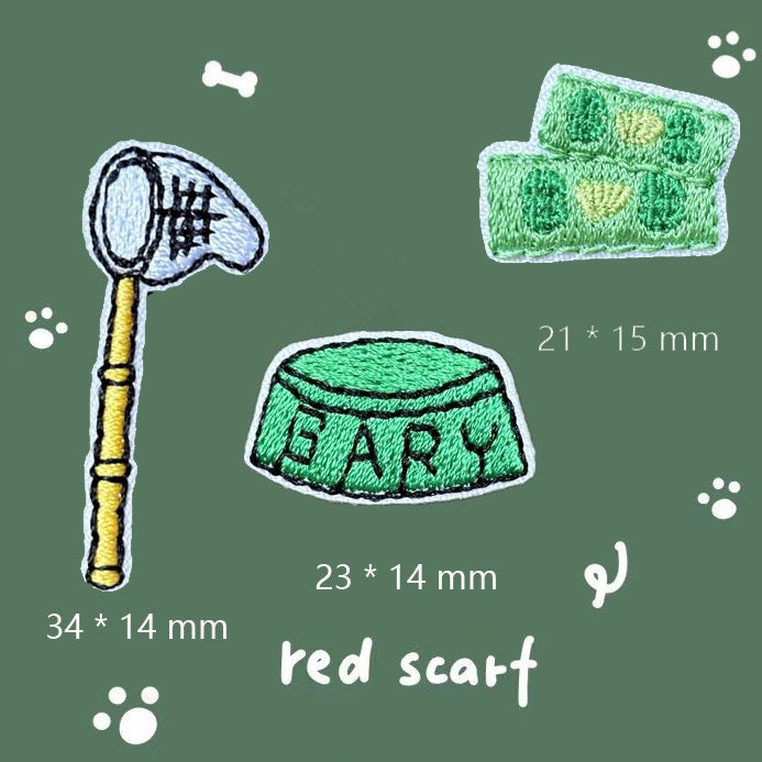 Pineapple Underwater Resident Patches (Stick-On)