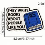 Dark & Gothic Phrases ② Patches (Iron-On)
